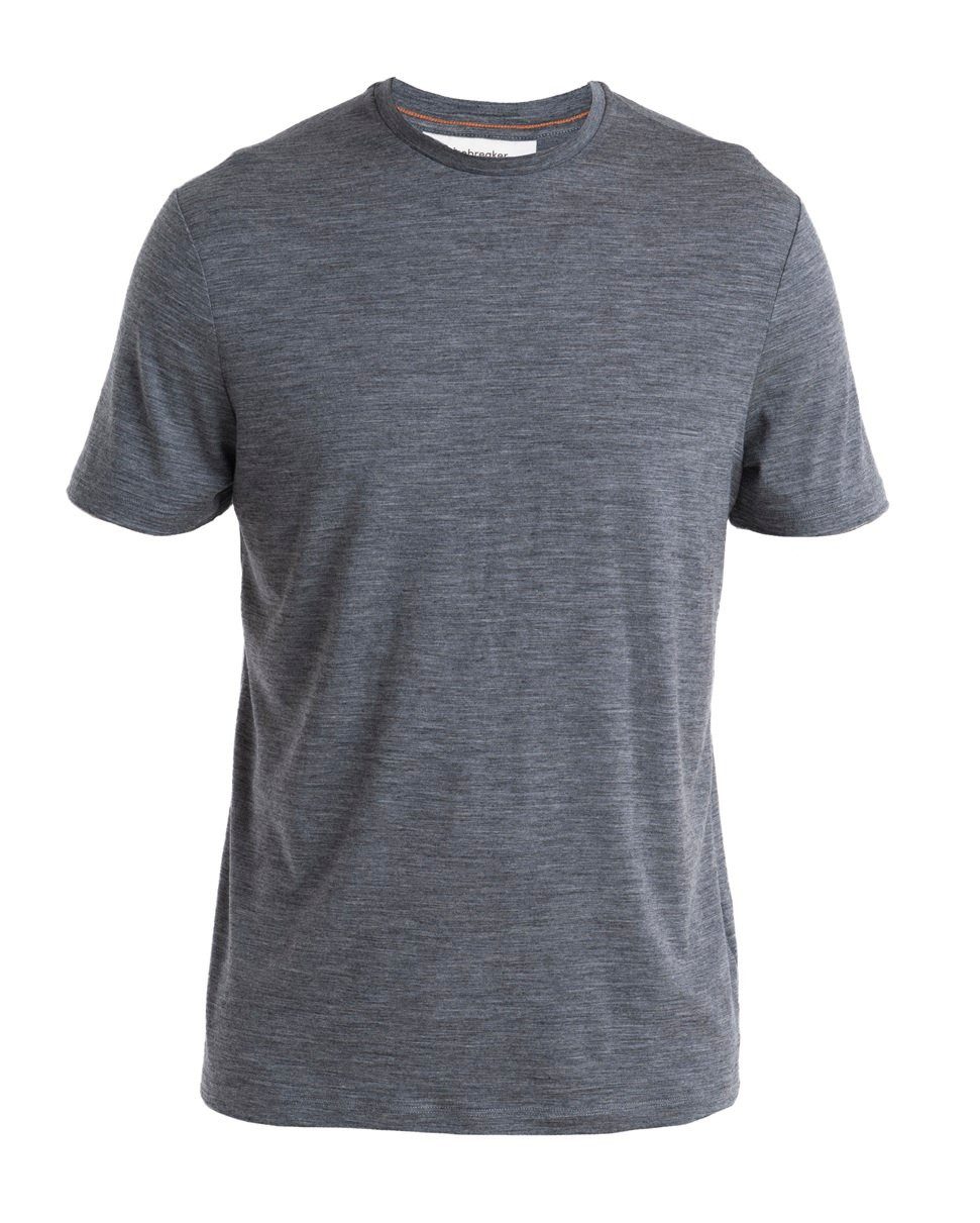 Icebreaker T-Shirt Wander-/Freizeit Merino 150 Tech Lite III (100% Merinowolle) grau