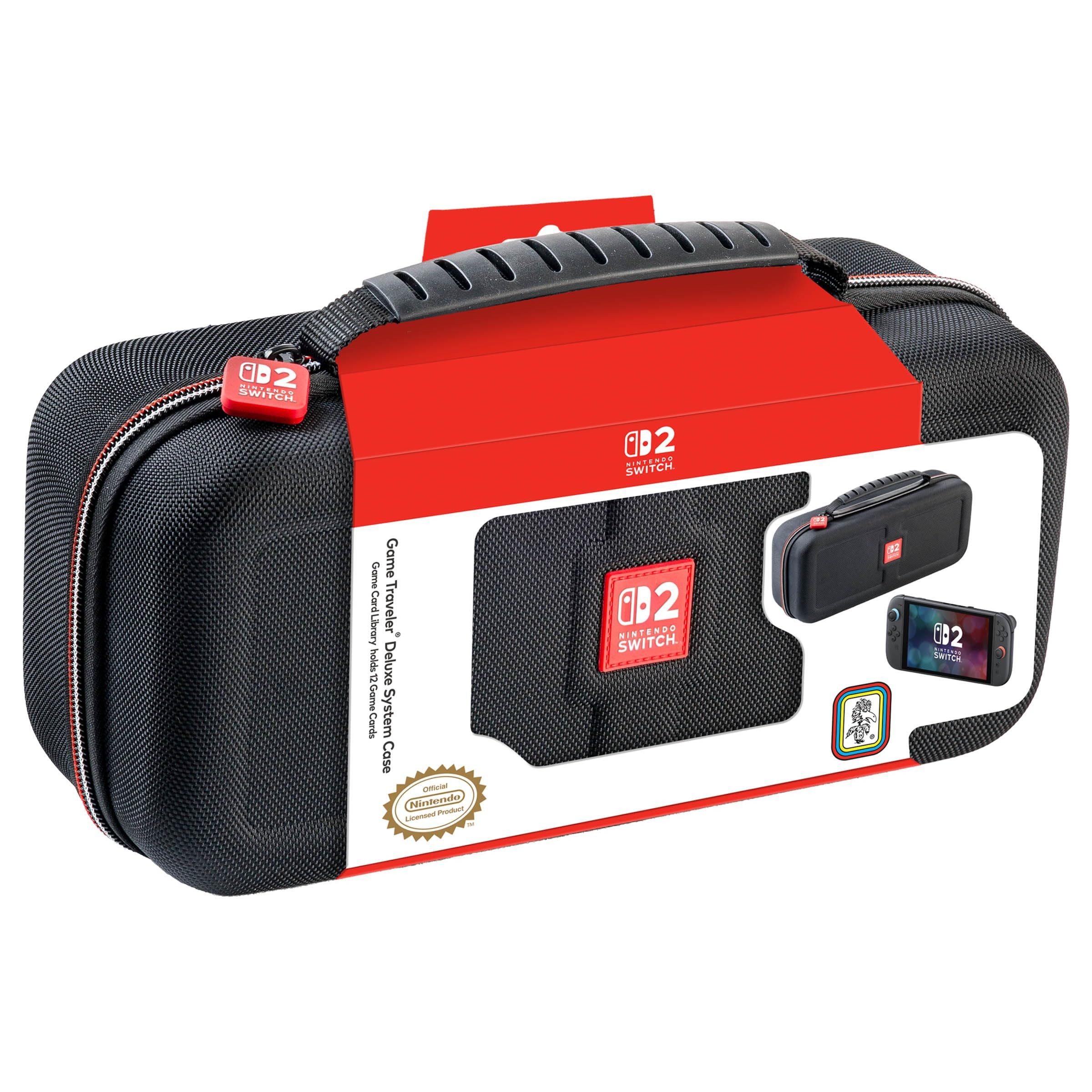 BigBen Tragetasche NS230 Deluxe Tasche, Schwarz, Staub- und Kratzresistente Oberfläche