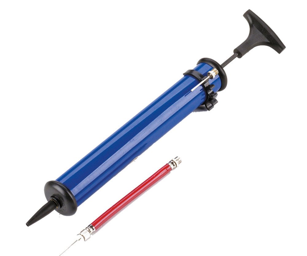 Happy People Luftpumpe Universalpumpe 2 Nadelventile blau 30cm
