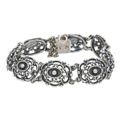 JuwelmaLux Armband JuwelmaLux Trachten Armband, Echt Silber geschwärzt JL17-03-0043 (kein Set, 1-tlg., kein Set)