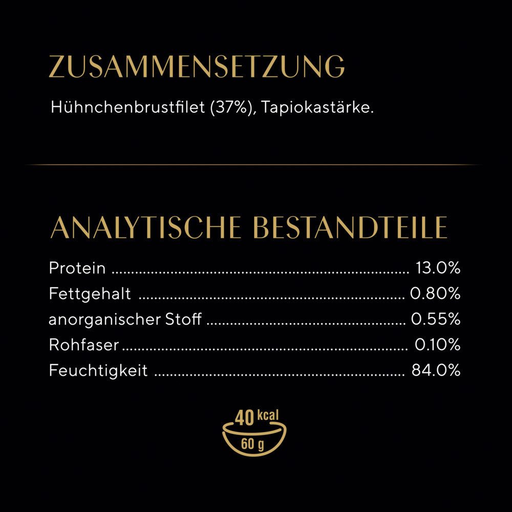 Sheba SHEBA® Schale Filets Natürliches Huhn 60g, für: Katze