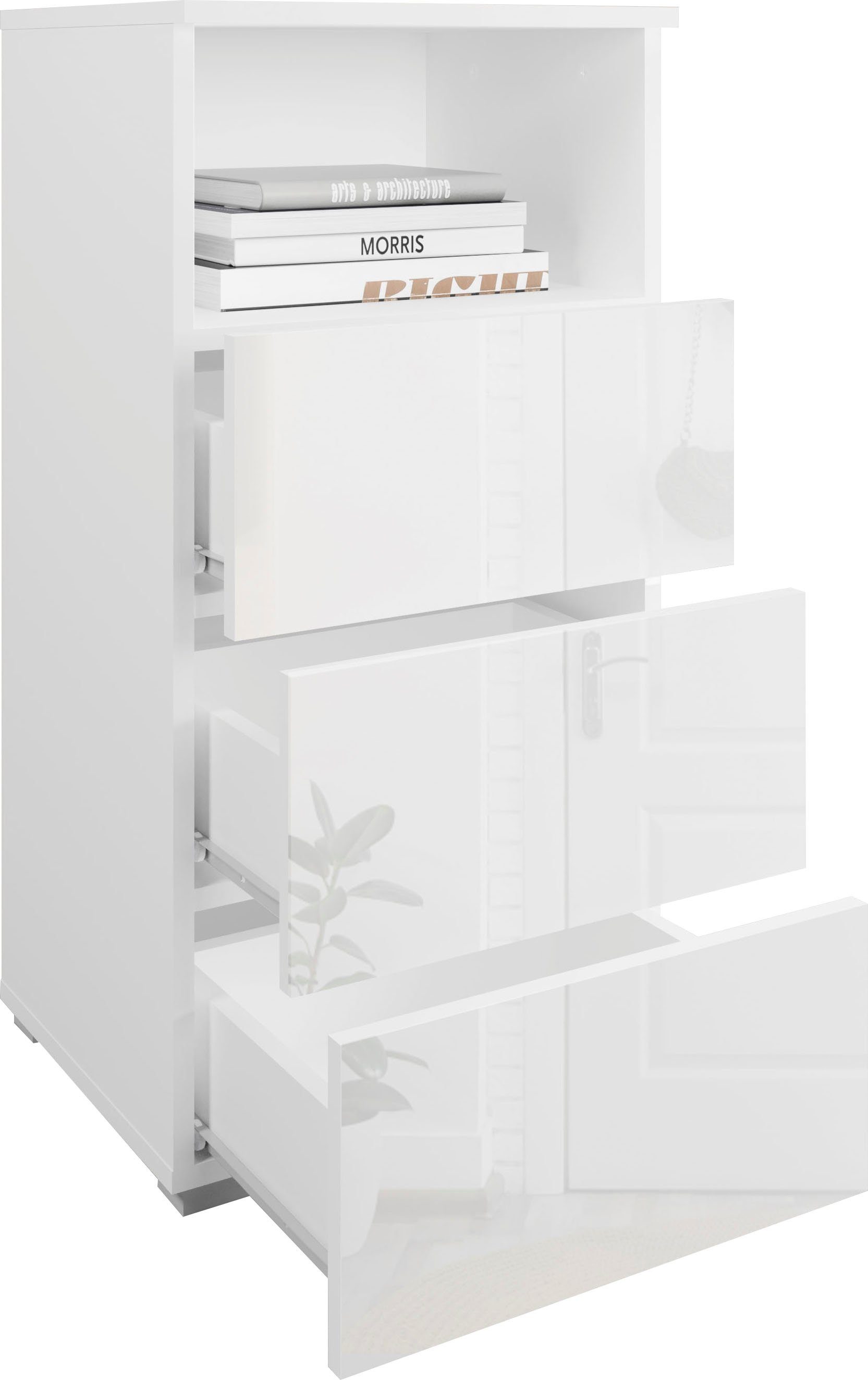 OTTO home Mehrzweckschrank Paris mit 3 Schubkästen (Breite 40 cm)