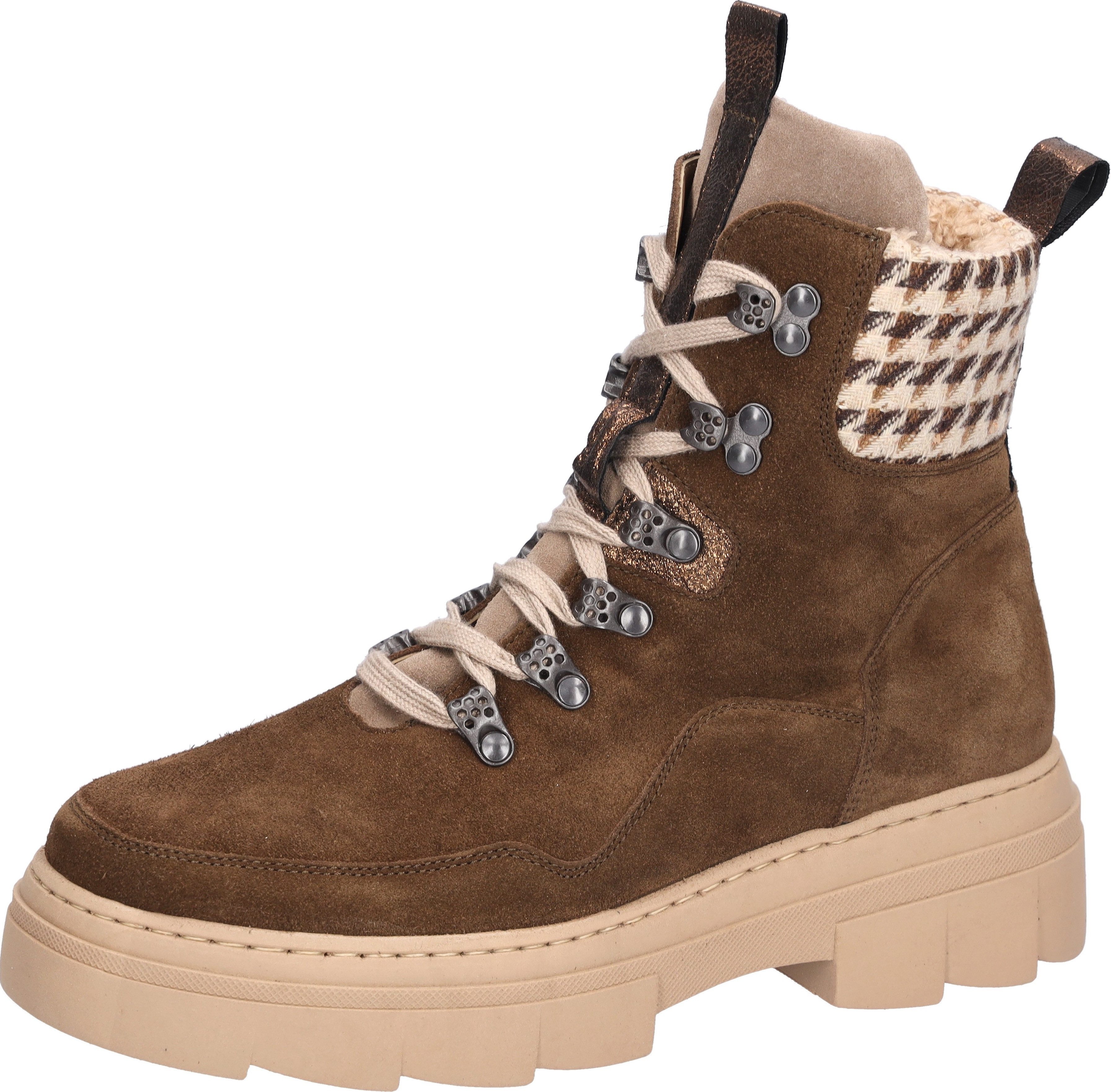 Waldläufer H-Saiga Stiefelette Schnürboots, Schnürstiefelette in Komfortweite H