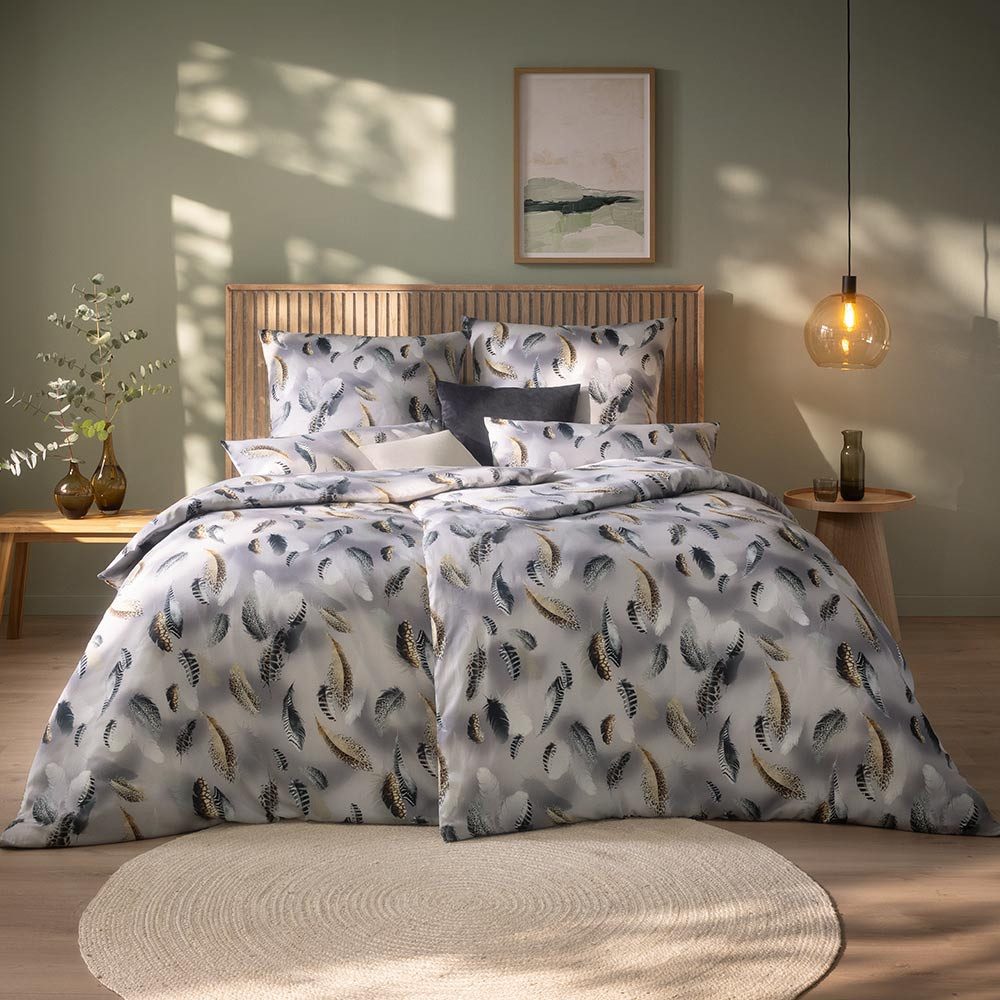 Estella Bettwäsche Bernadette, Satin de Luxe, 3 teilig