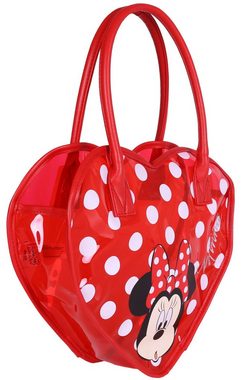 Sarcia.eu Umhängetasche Rote Tasche für Mädchen Herz Minnie Maus DISNEY