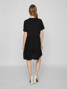 Vila Tunikakleid VIPAYA V-NECK S/S DRESS - NOOS mit Volant