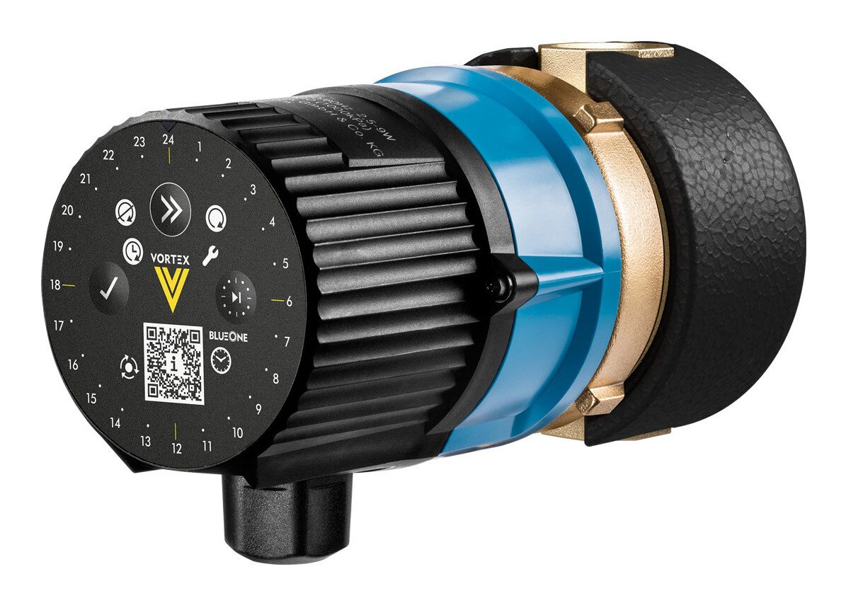 VORTEX Schmutzwasserpumpe, Hocheffizienz-Brauchwasserpumpe BWO 155 R Z R 1/2", Zeitschaltuhr