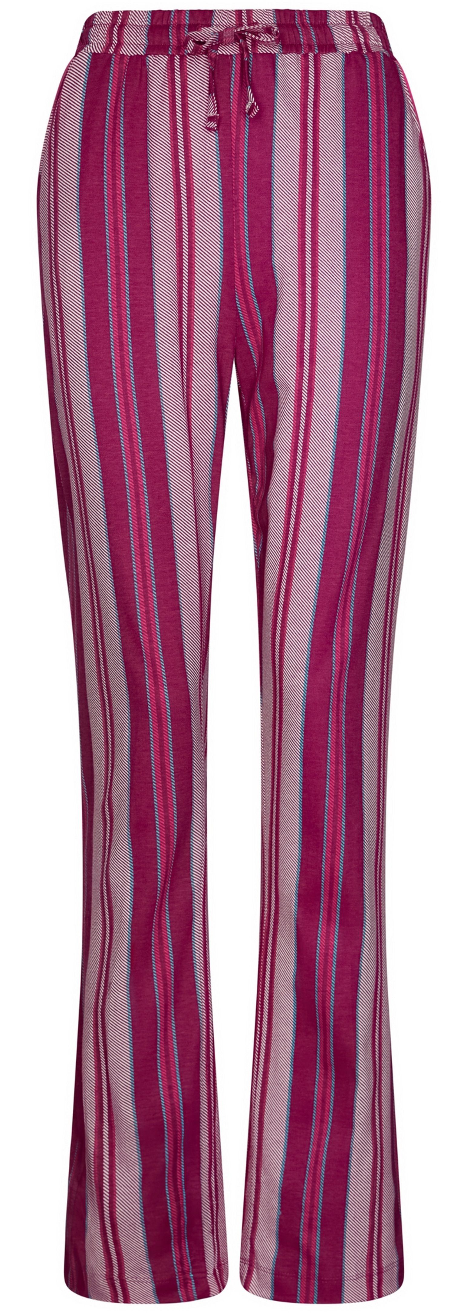 Rebelle Schlafanzug Damen Pyjama lang (2 tlg) Modisches Design günstig online kaufen