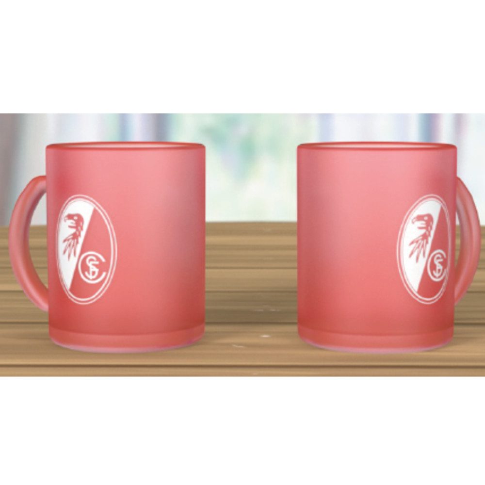 SC Freiburg Becher SC Freiburg Tasse "Frozen", Glas