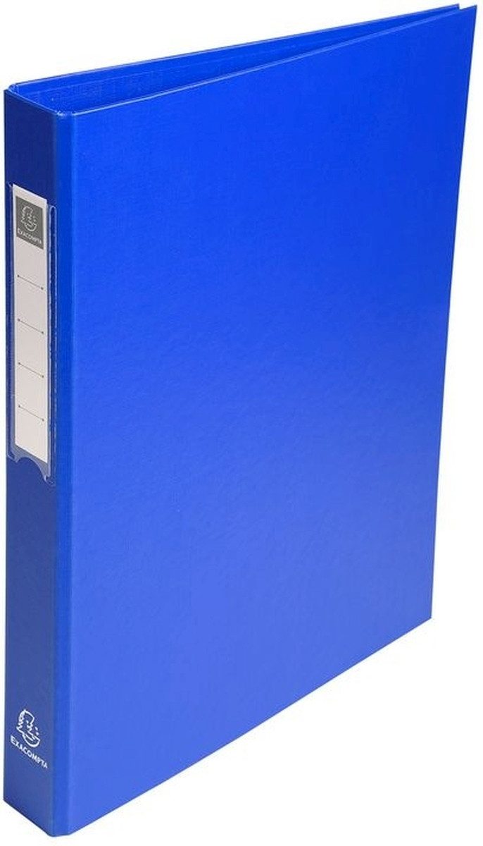 Präsentationsordner Ringbuch A4 PP 30mm 4 Ringe blau