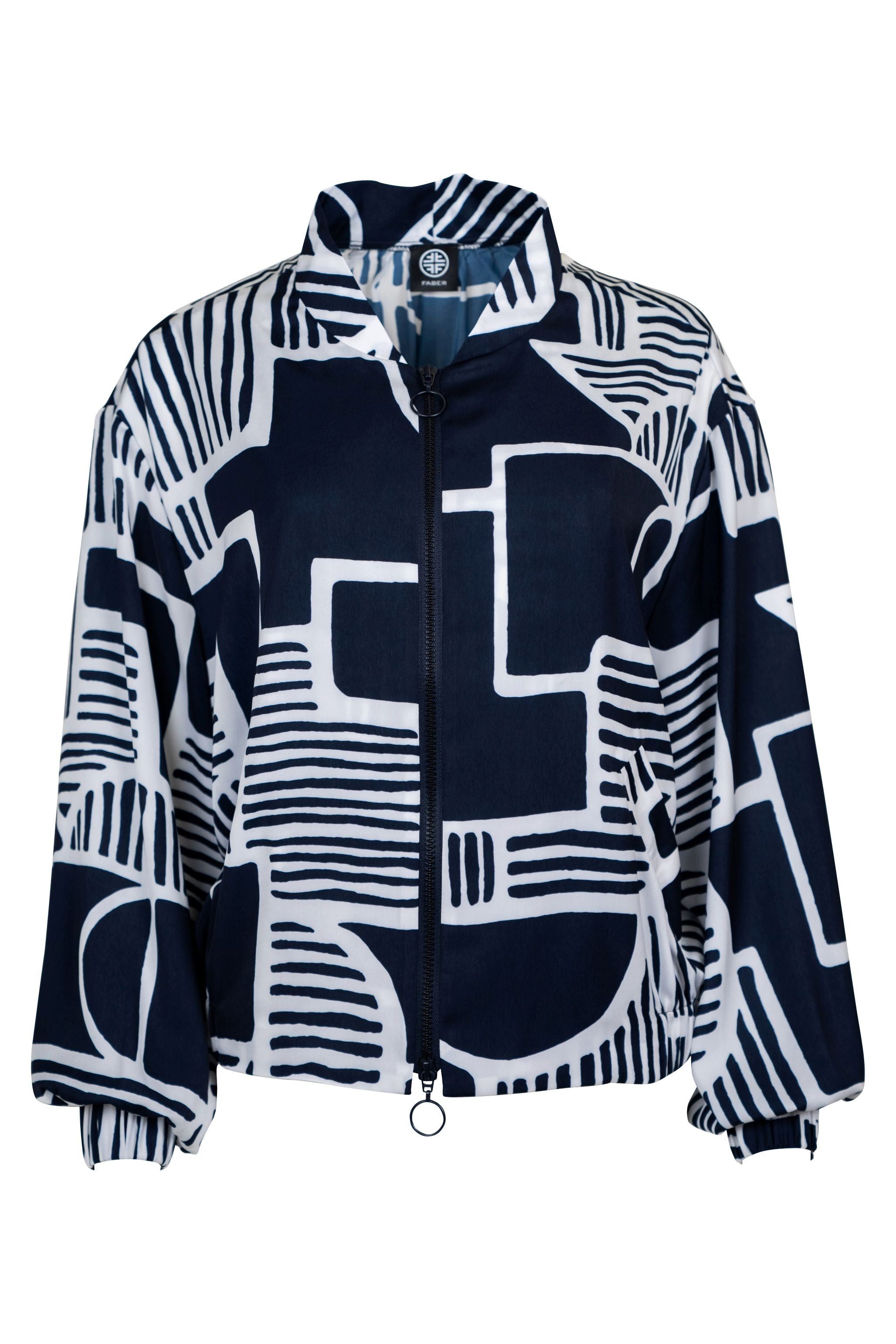 Blouson Blouson mit grafischem Print – EXKLUSIVDRUCK