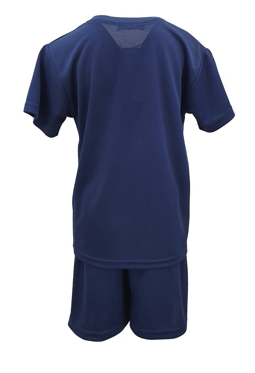 Dunkelblau T-Shirt & Boy T-Shirt + Shorts, JS100 Shorts Sommer Jungen Set Fashion
