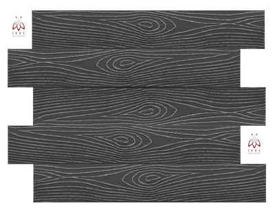 IKHEMalarka 3D Wandpaneel Polystyrol Deckenpaneele Holzoptik, Wandpaneele, Dekoren, BxL: 16,70x100,00 cm, 0,16 qm, (36-tlg) Holzimitat Beton & Marmor Imitat Decken - Wandverkleidung