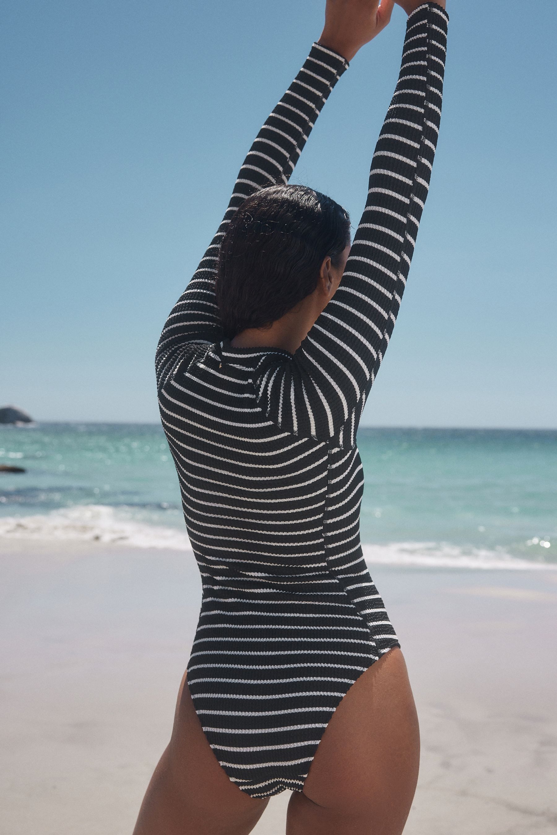 Next Badeanzug Langärmeliger Sonnenschutzbadeanzug (1-St) günstig online kaufen