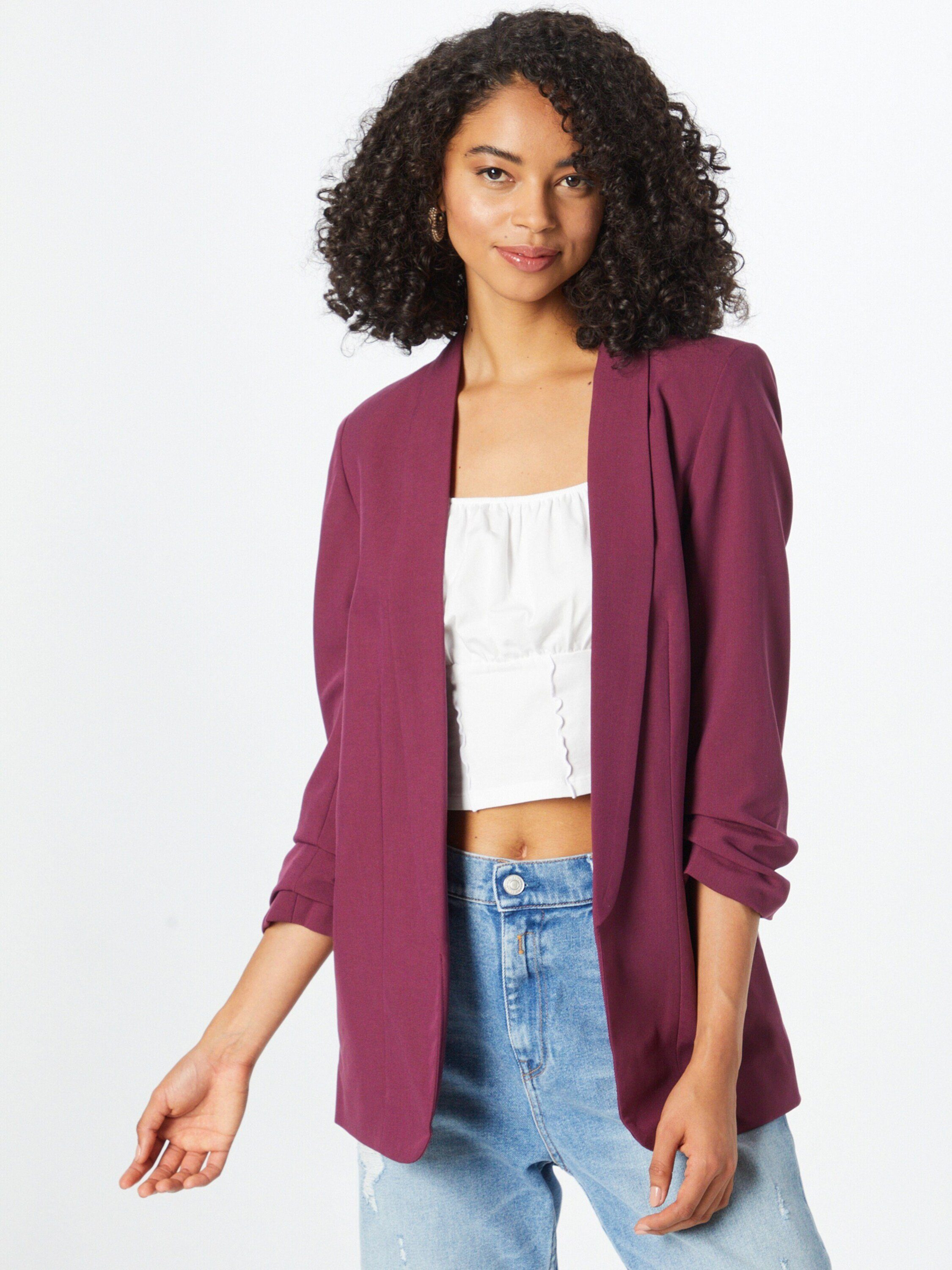 pieces Kurzblazer (1-tlg) Drapiert/gerafft günstig online kaufen