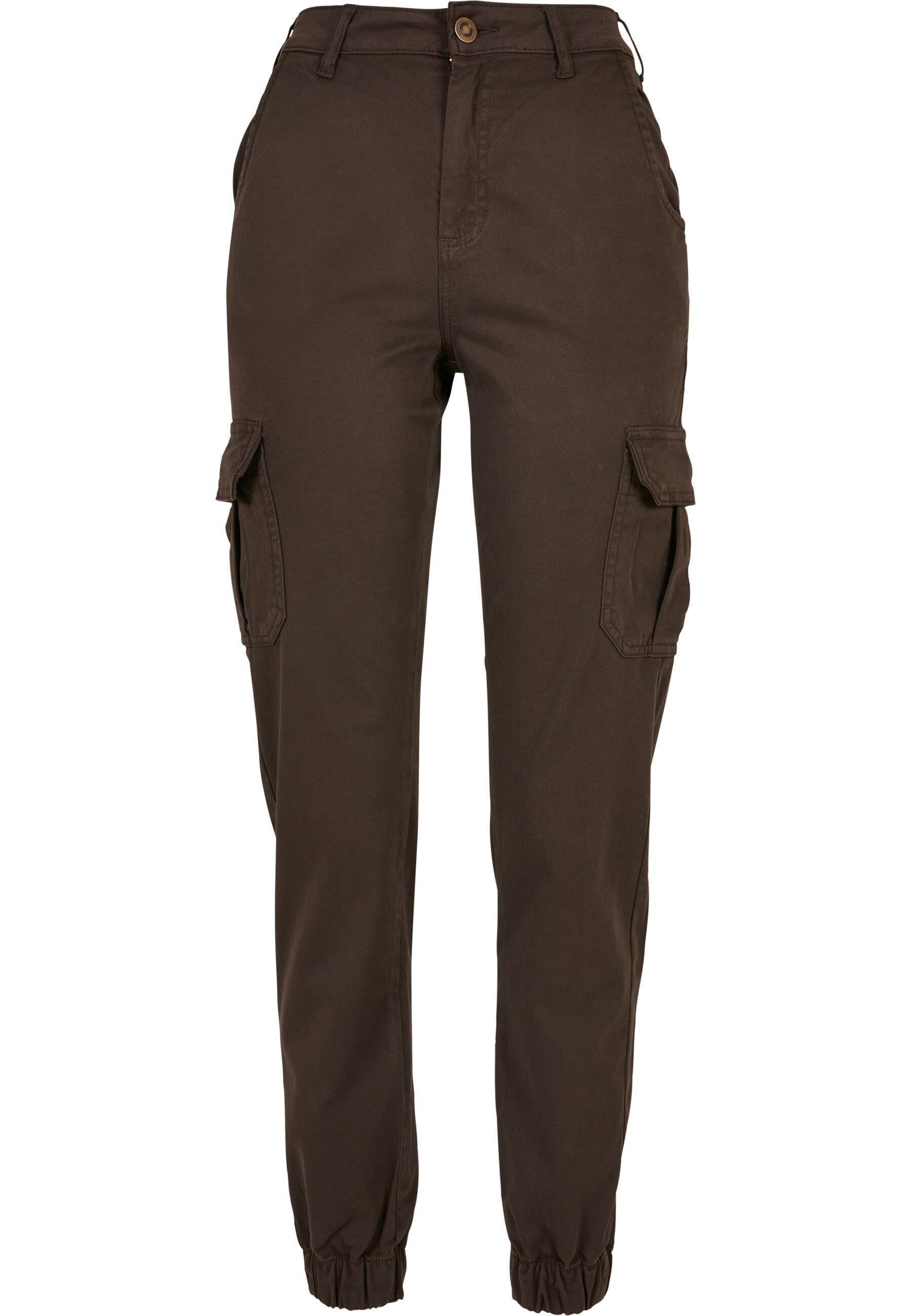 URBAN CLASSICS Cargohose Urban Classics Damen Ladies High Waist Cargo Pants günstig online kaufen
