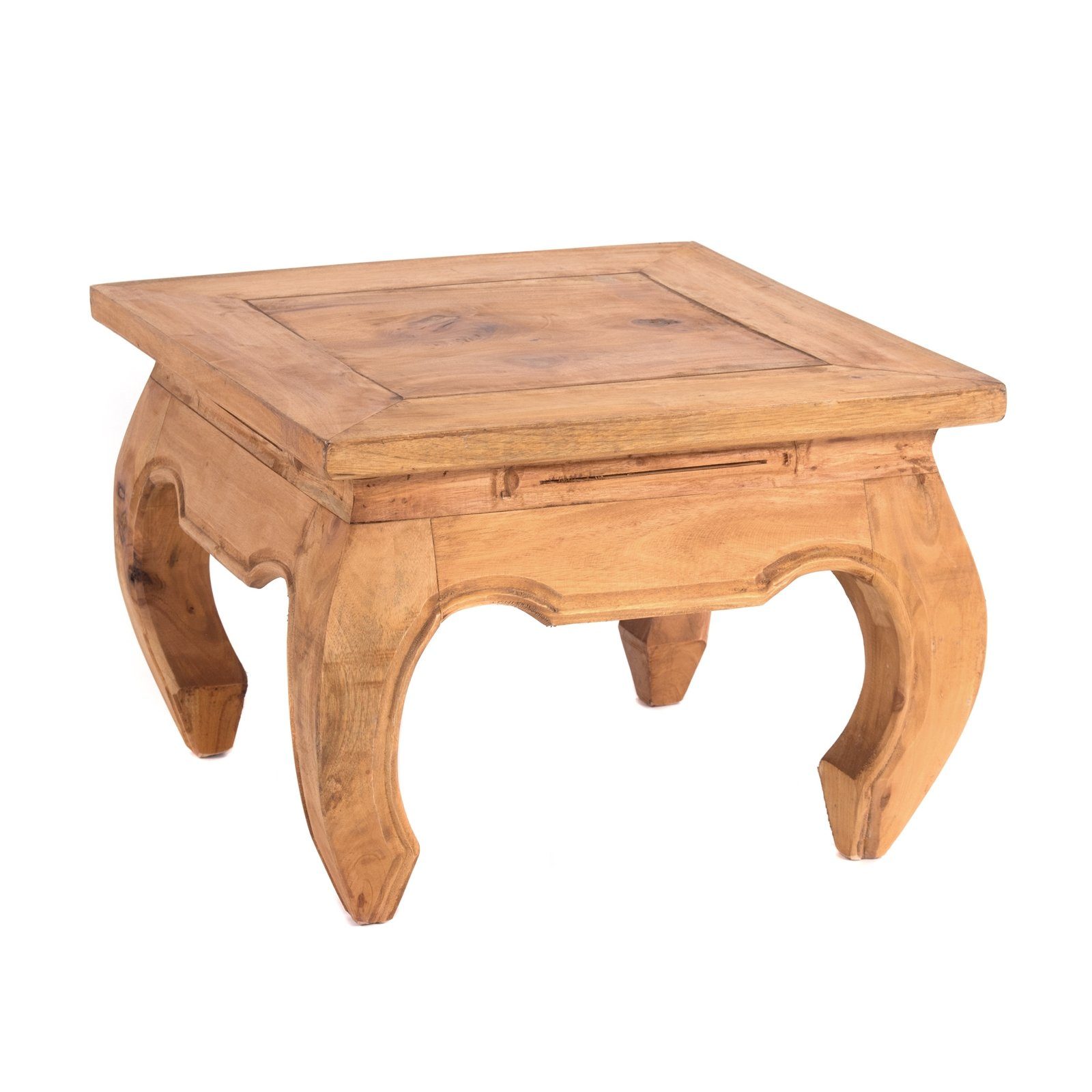 DESIGN DELIGHTS Couchtisch OPIUMTISCH "EAST 50", 50x50x35cm, Altholz massiv günstig online kaufen