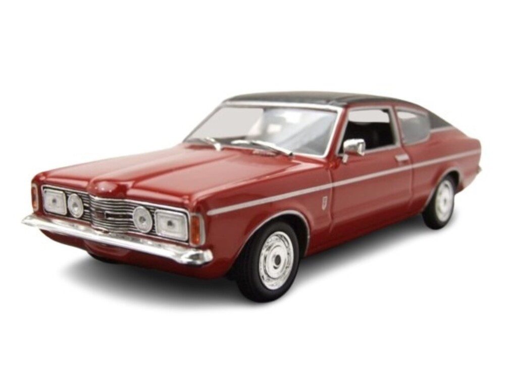 Modellauto Ford Taunus Coupe 1970 rot