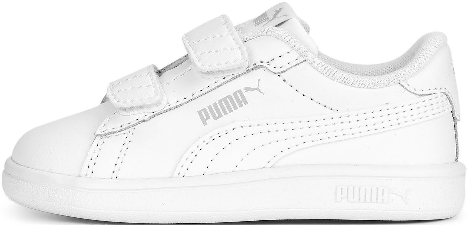 V Gray 3.0 PUMA White-Cool L Smash Inf Light Puma Sneaker PUMA Klettverschluss mit