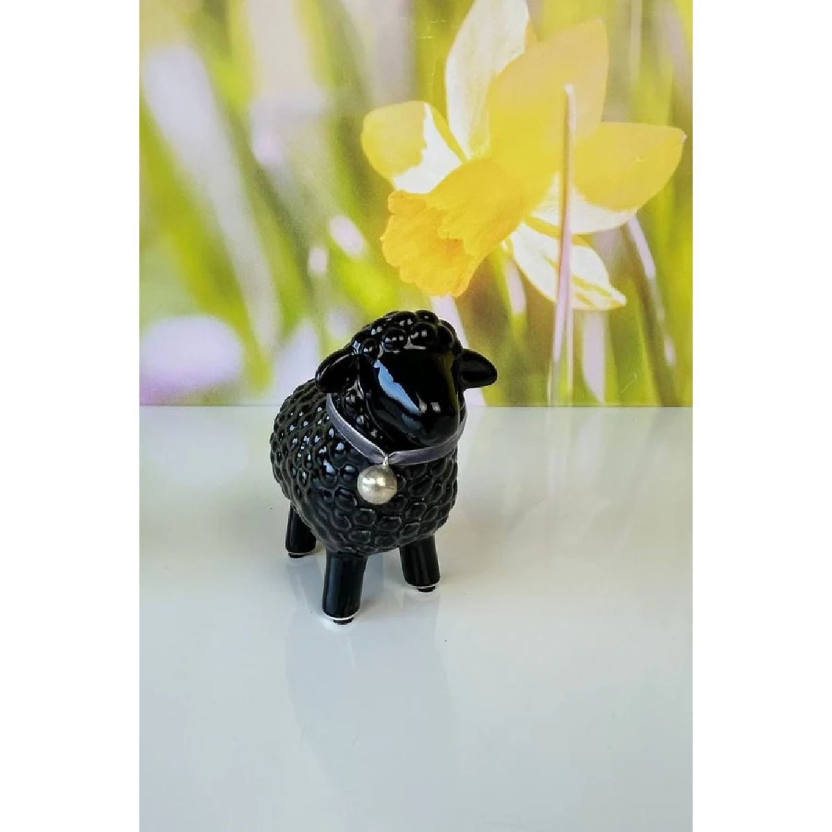 TIZIANO - DESIGN & EMOTIONS Tierfigur Deko Schaf Lana schwarz oder cremeweiß – 11–21 cm
