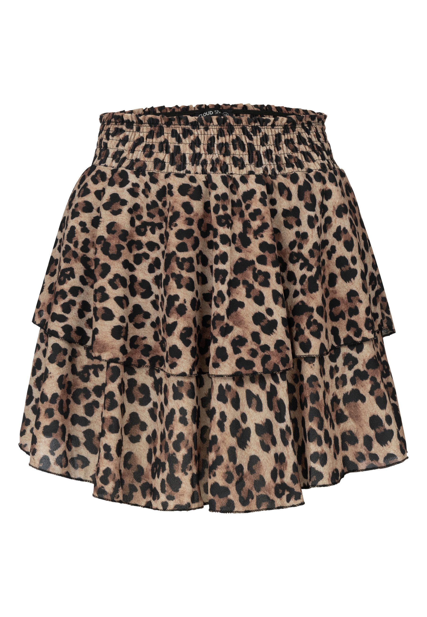 CLOUD 5IVE Sommerrock CLOUD 5IVE Tiered Mini Skirt (1-tlg)