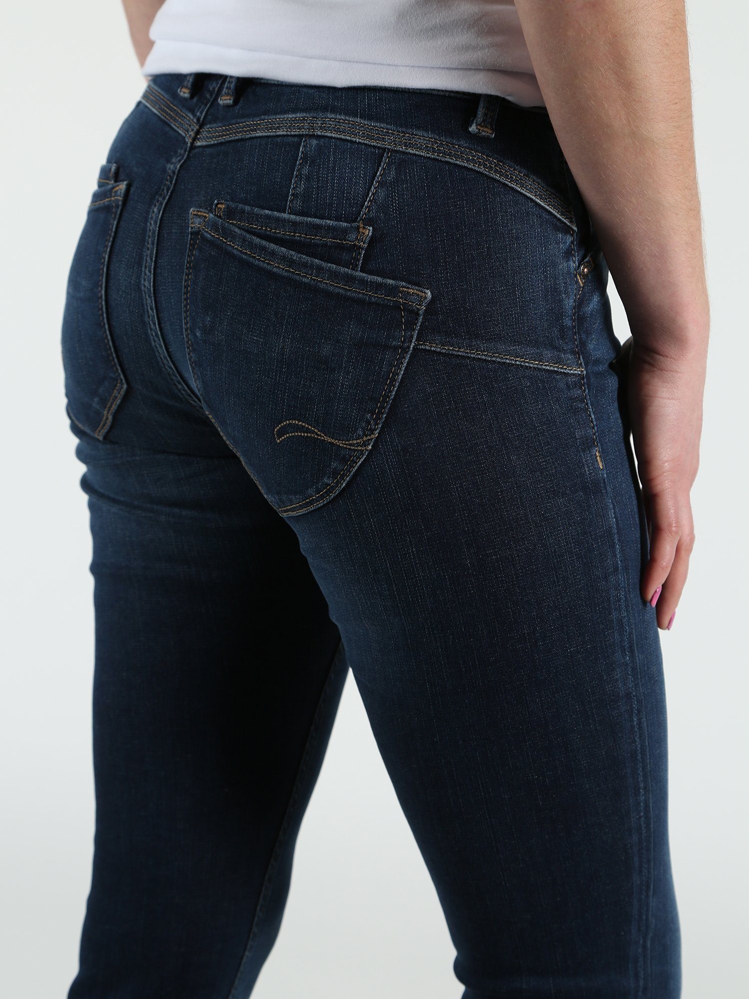 Miracle of Denim Skinny-fit-Jeans Blue Bela Vista