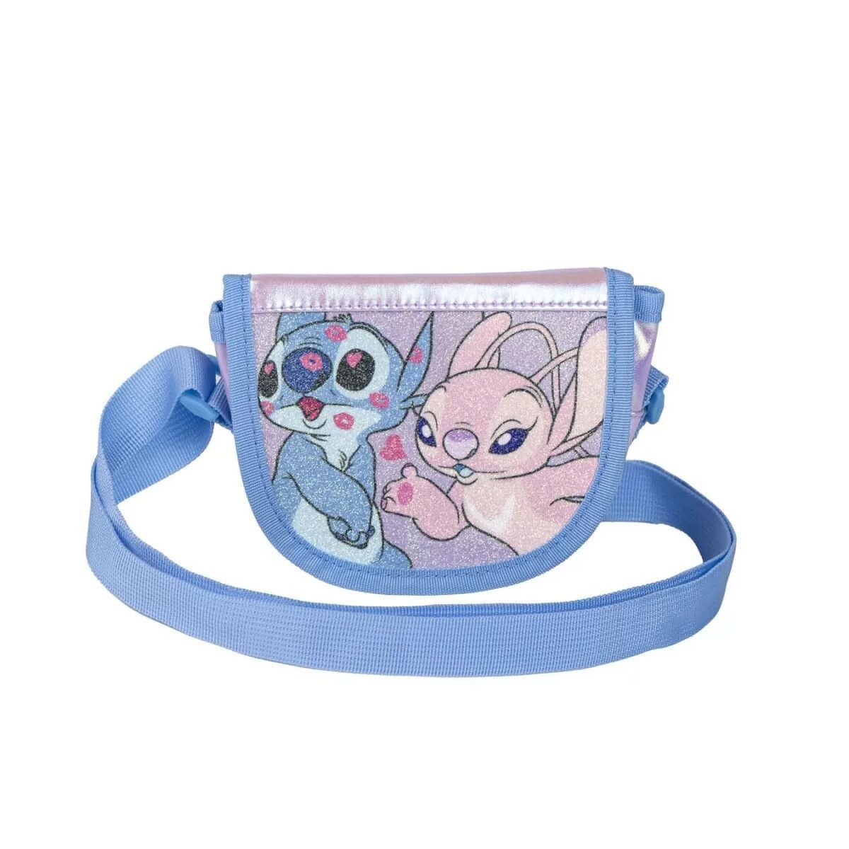 Umhängetasche Disney Lilo und Stitch Kiss Schultertasche, Umhängetasche