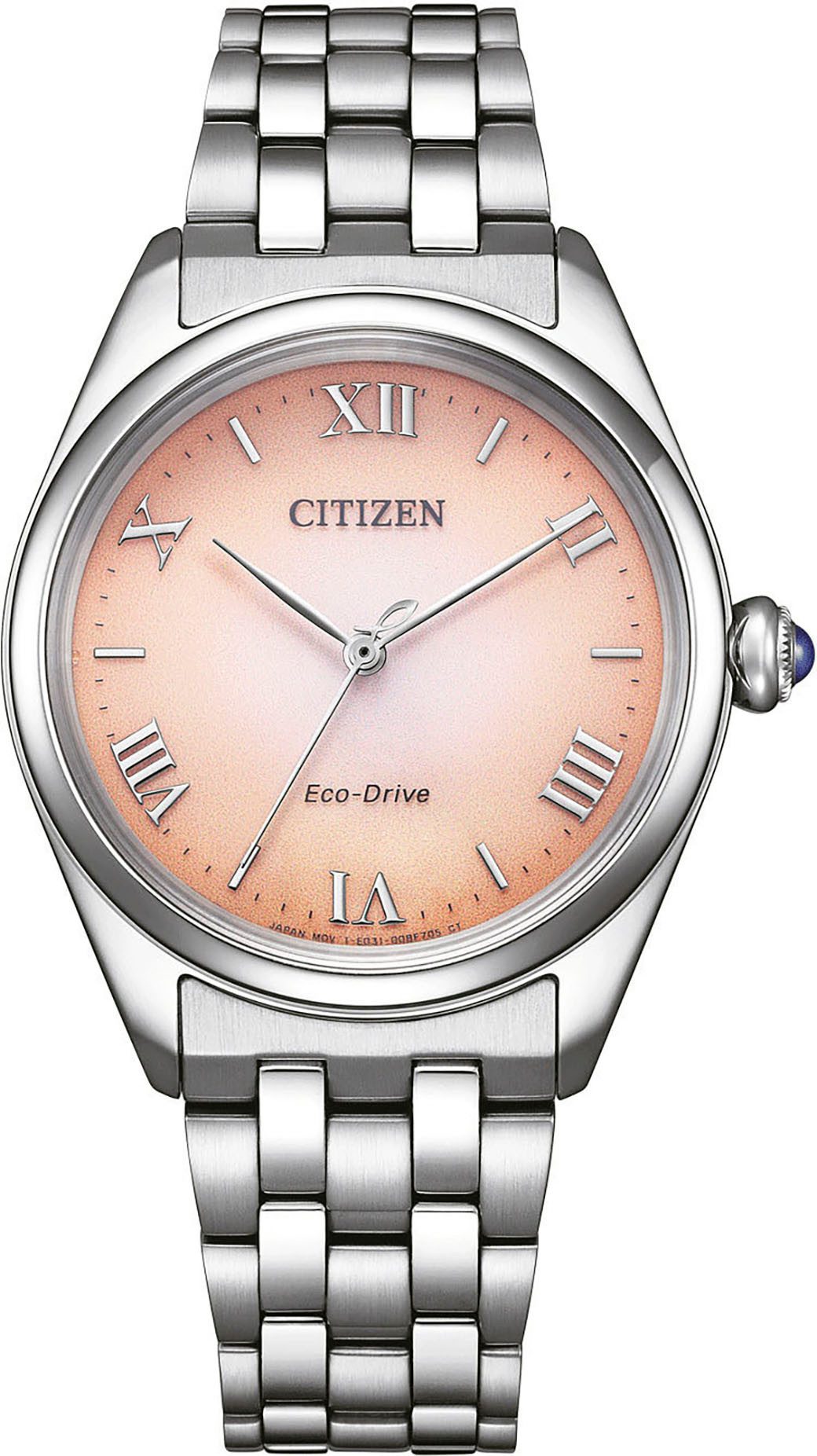 Citizen Solaruhr EM1140-80X, Armbanduhr, Damenuhr, Edelstahlarmband, günstig online kaufen