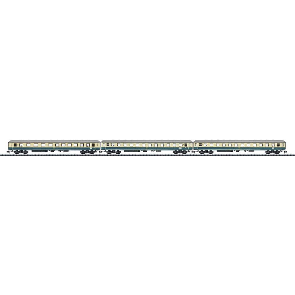 MiniTrix Personenwagen N 3er-Set Schnellzugwagen der DB T15639