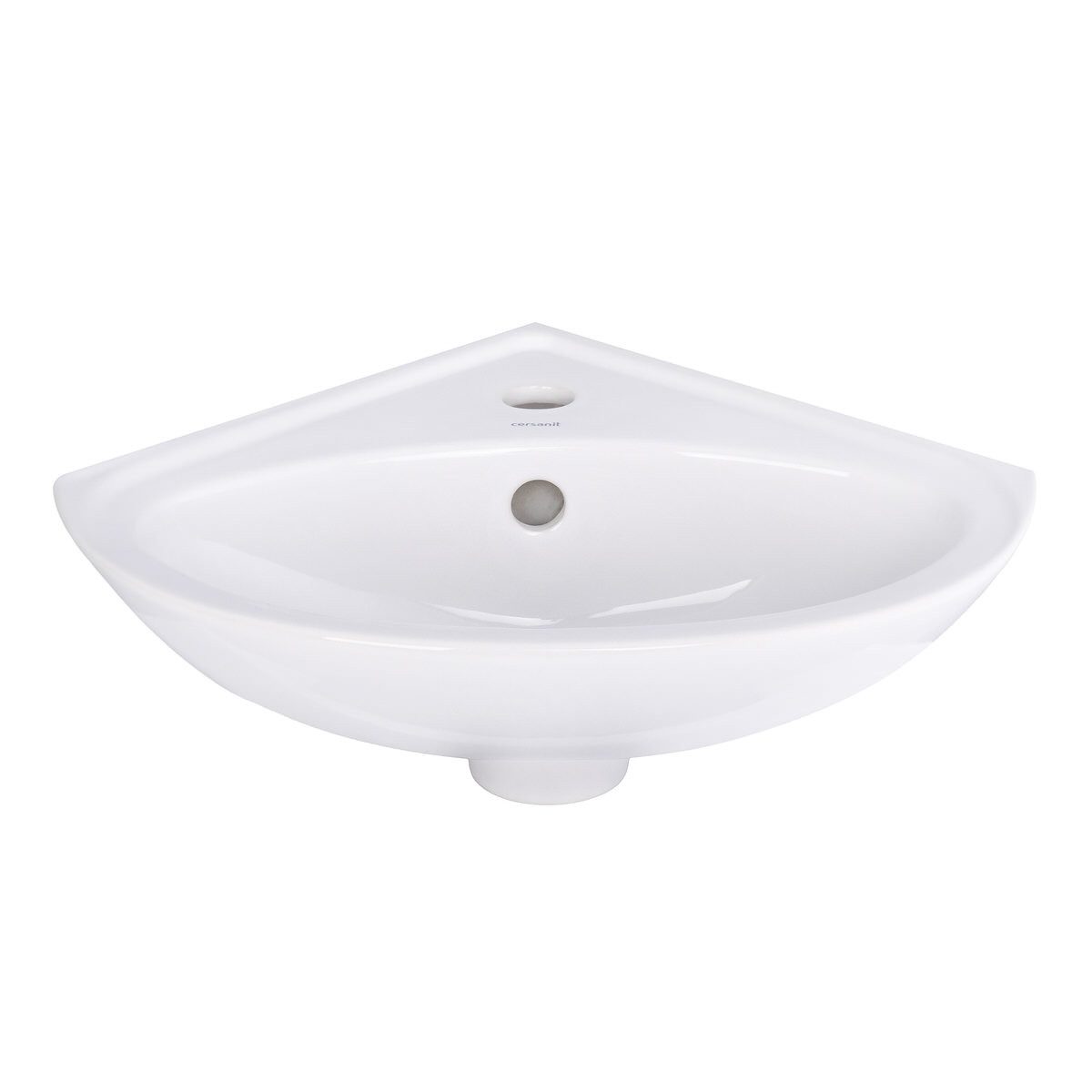 Belvit Раковини BV-WBE1001 (einzel, 1-St), Belvit Keramik Eck Раковини Handwaschbecken 36x36x15 cm