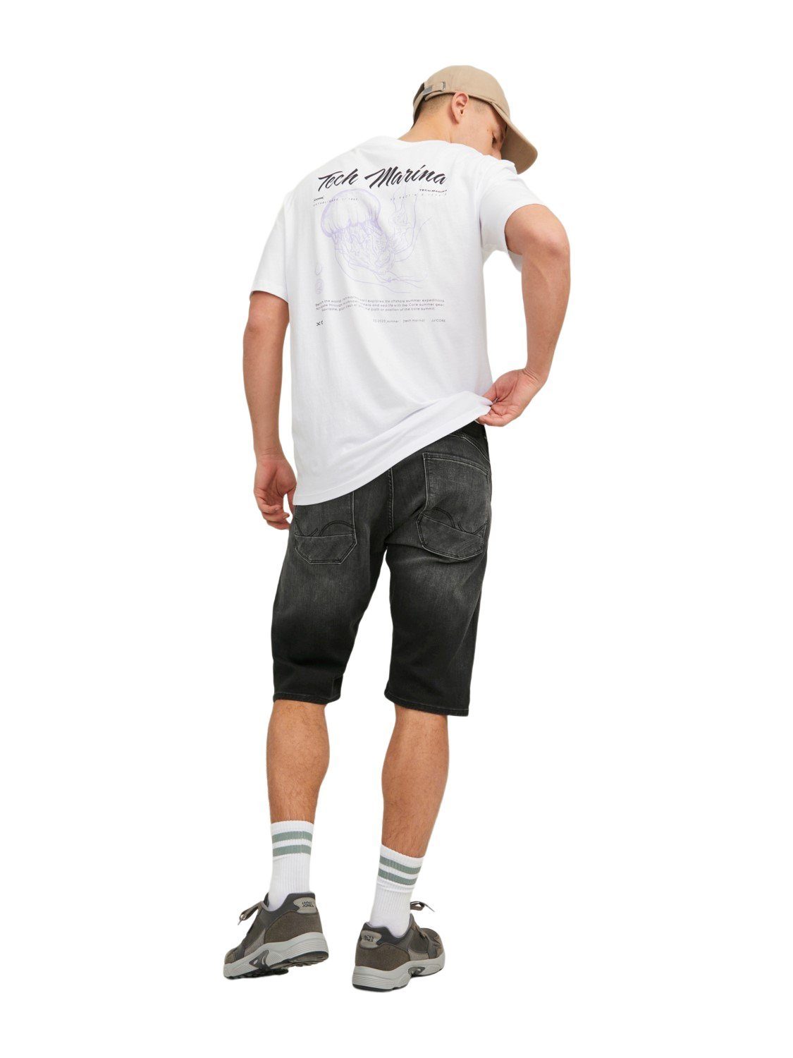 Jack & Jones Jeansshorts JJISCALE JJLONG günstig online kaufen