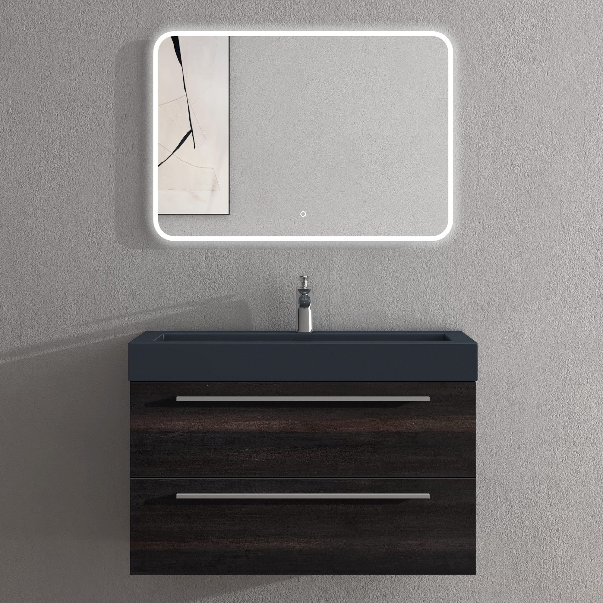 doporro Badmöbel-Set Design Badmöbel Set 2 günstig online kaufen