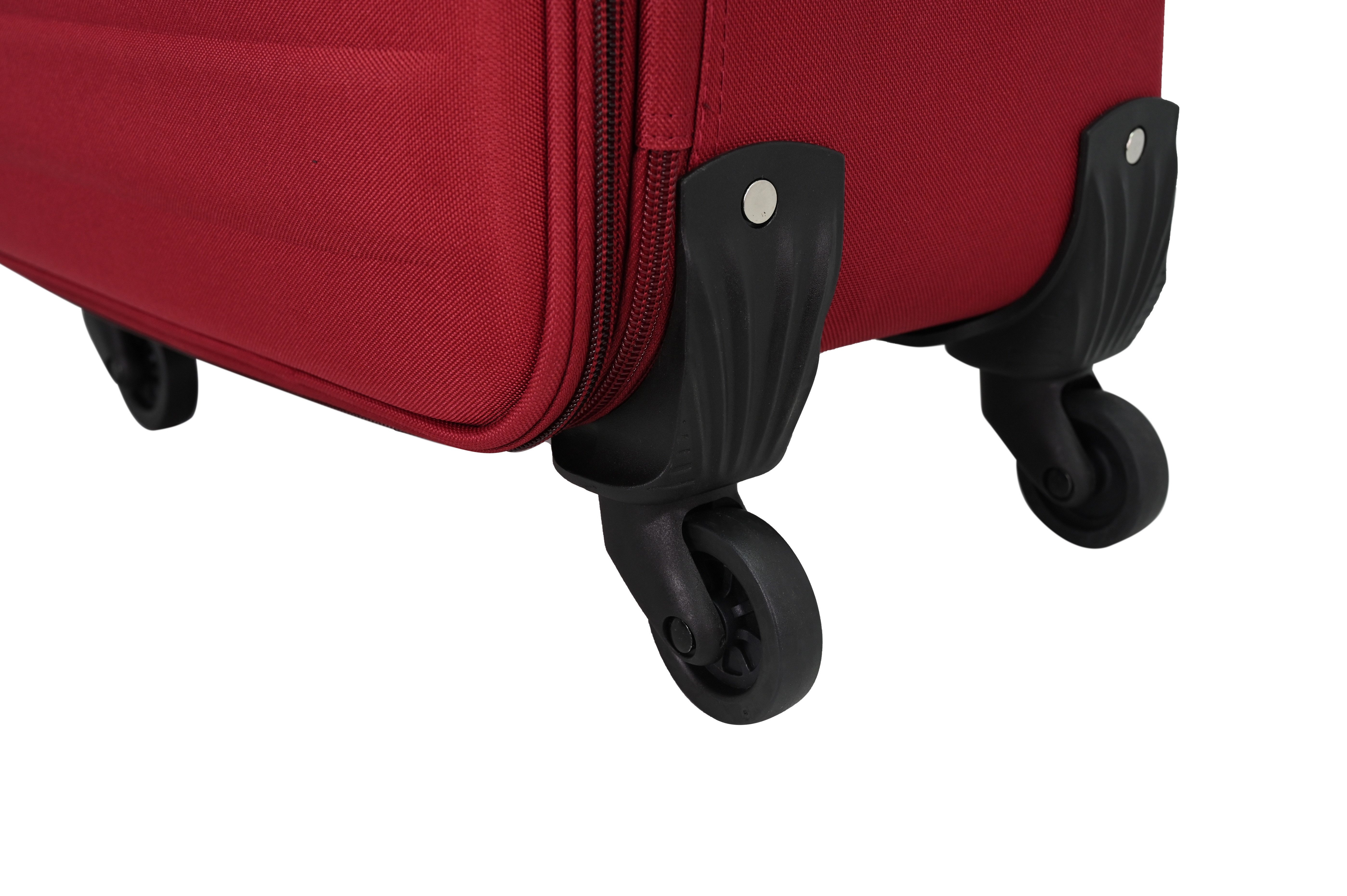 SIGN German Design Koffer Stoffkoffer Weichgepäck Trolley 4 Rollen (M/L/XL/Set)