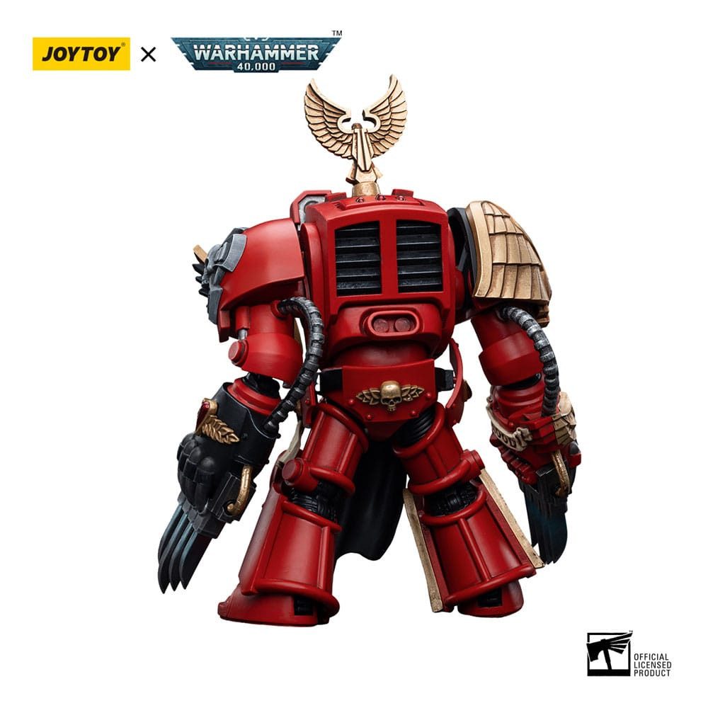 Joy Toy Actionfigur Warhammer 40k 1/18 Blood Angels Assault Terminators Sergeant Santoro