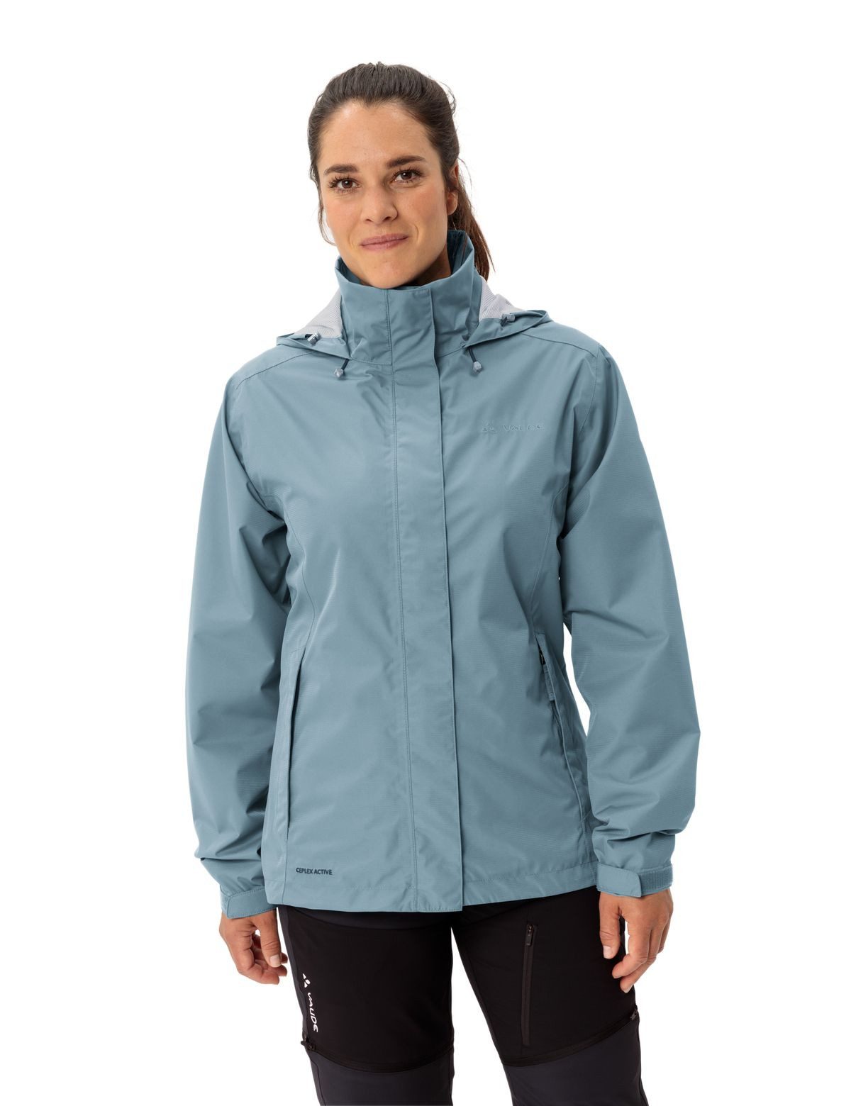 VAUDE Outdoorjacke Outdoorjacke ESCAPE LIGHT JACKET CS Trekkingjacke, Funktionsjacke wasserdicht, winddicht und atmungsaktiv