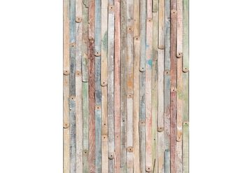 Komar Fototapete Vintage Wood, 184x254 cm (Breite x Höhe), inklusive Kleister