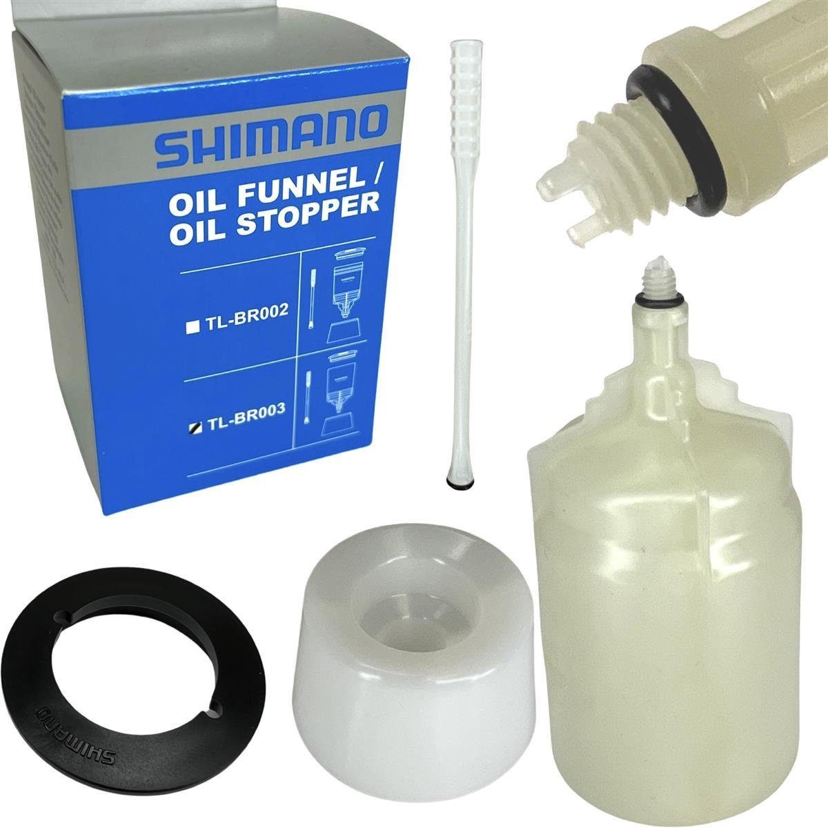 Shimano inkl.100ml TL-BR003 MTB Befüllbecher M5 Mineral Service Kit ÖL Fahrrad-Montageständer Fantic26