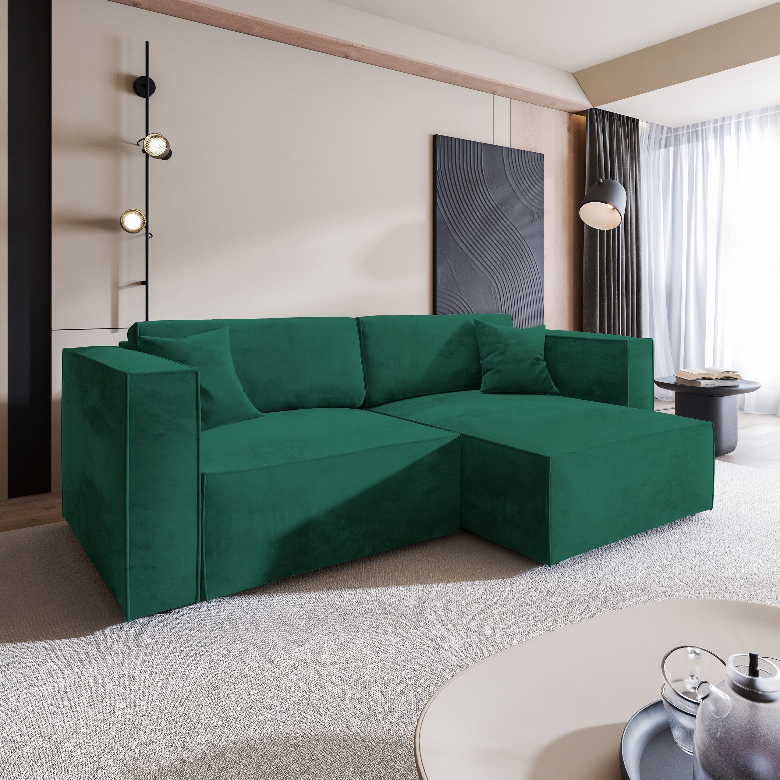 Masseno Ecksofa NERIO mit Schlaffunktion L-Form, günstig online kaufen