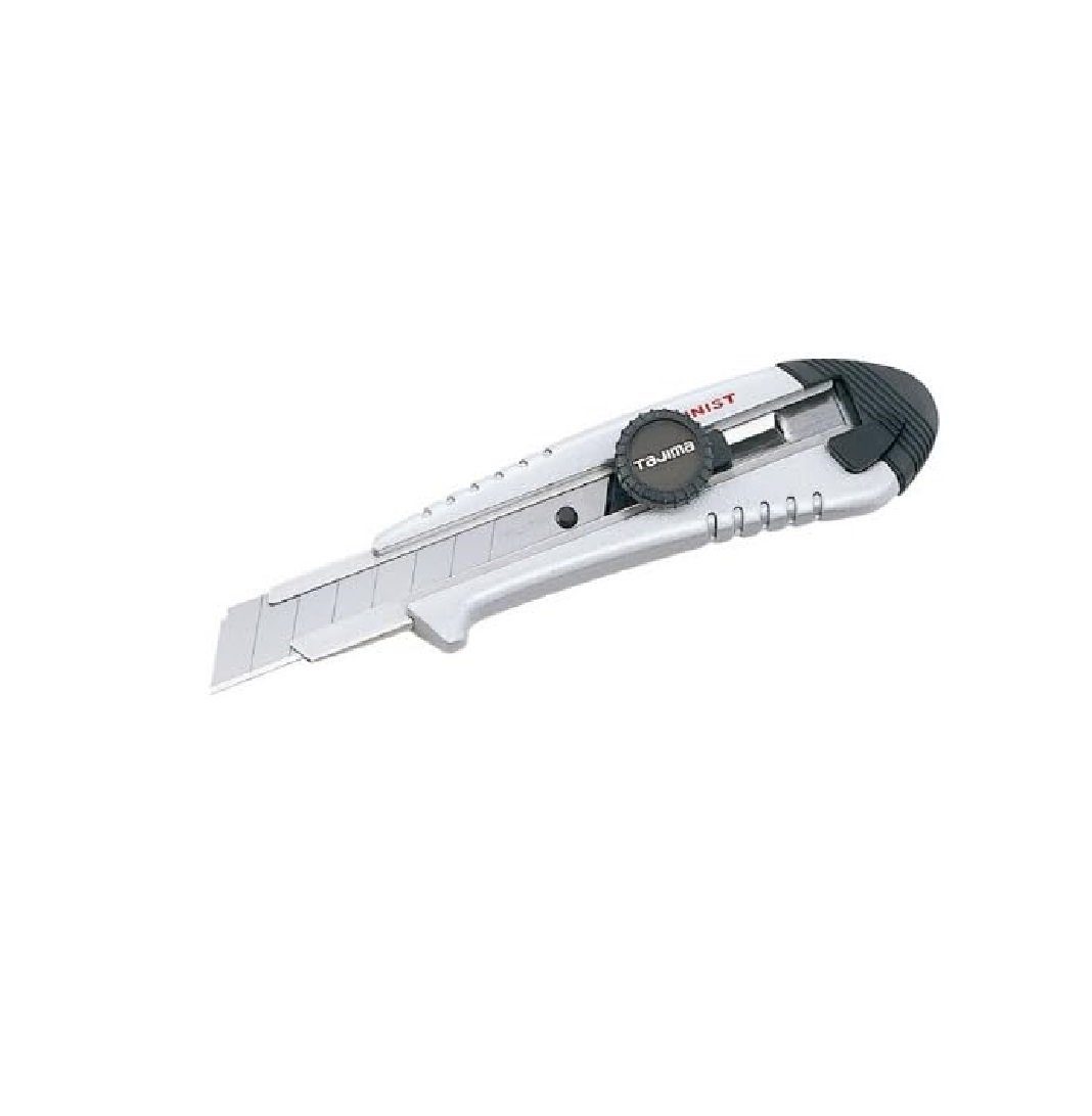 Stück mm 18 Cutter mit Teppichmesser 1 rostfrei Schraube Aluminist Tajima silber