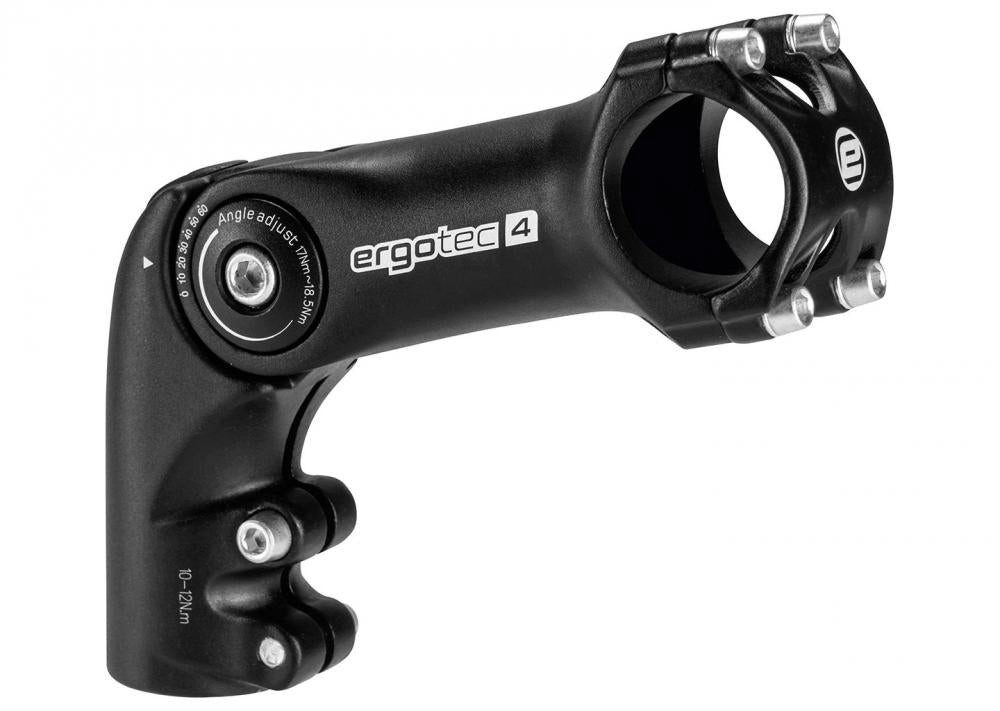 Ergotec Fahrradlenker Ergotec Vorbau OCTOPUS 2 XL Ahead 50 90 mm schwarz