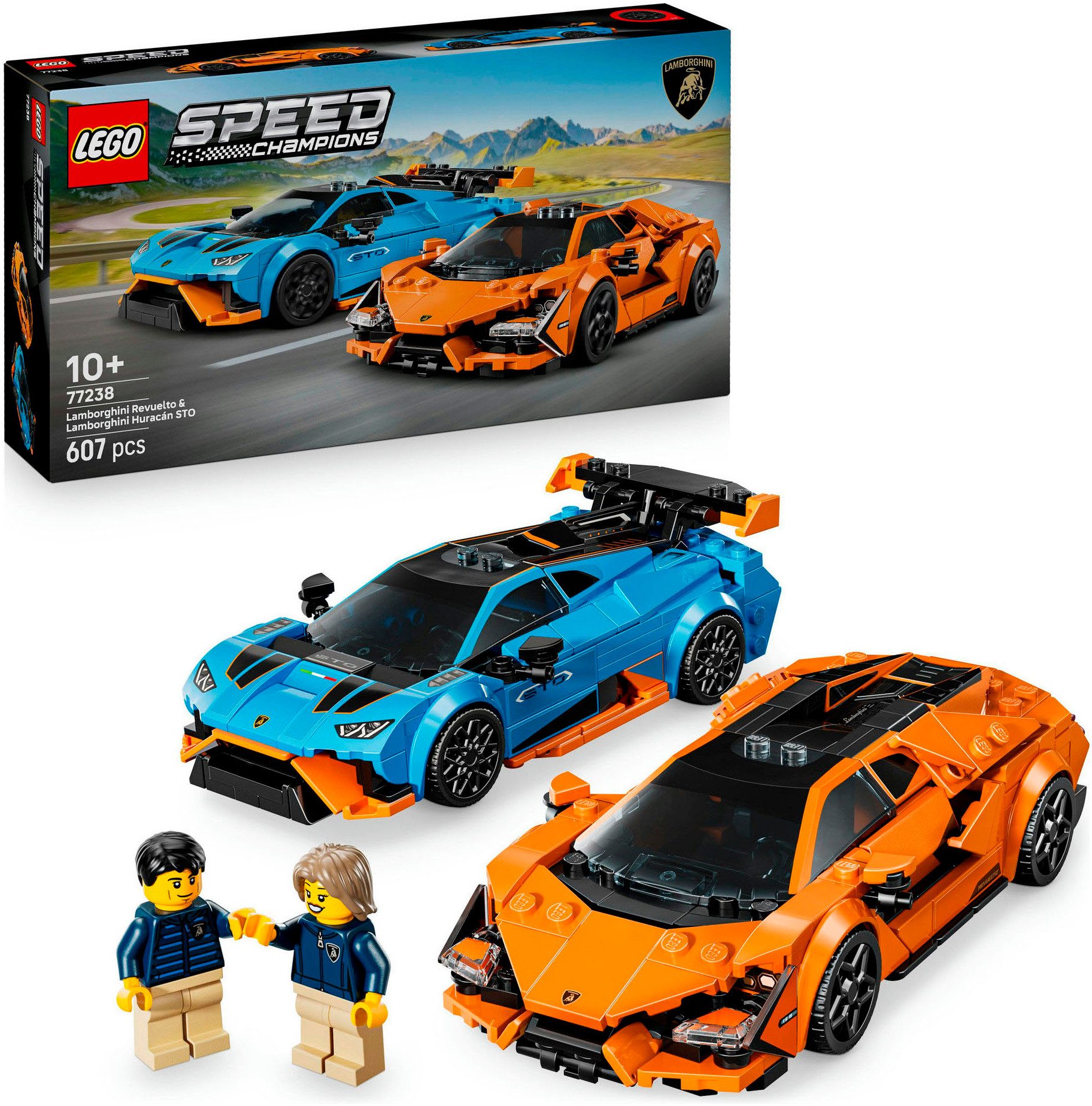 LEGO® Lamborghini Revuelto und Huracán STO (77238), LEGO Speed Champions Ko günstig online kaufen