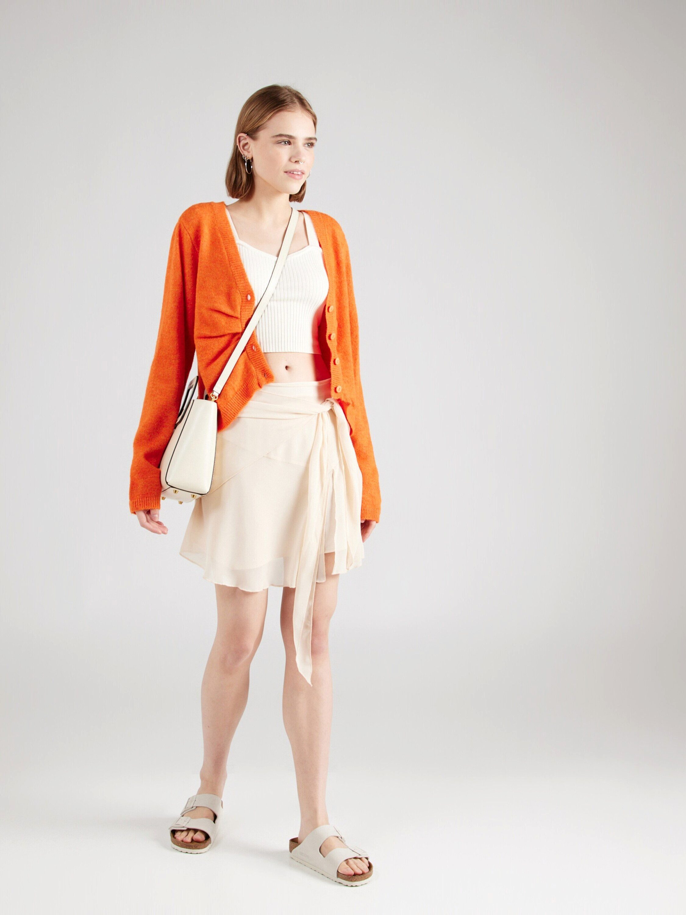 Modström Strickjacke Heat (1-tlg) Falten