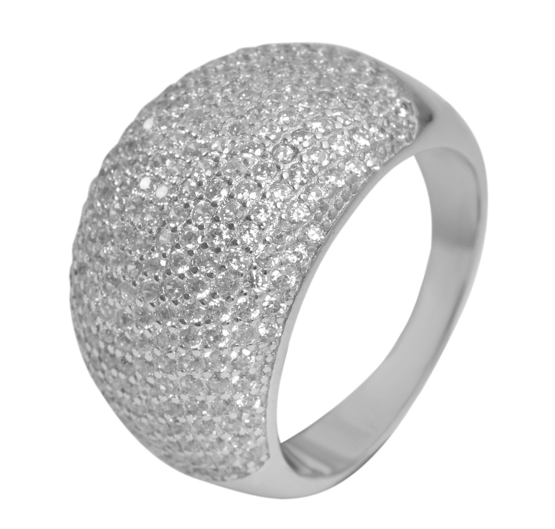 AKZENT Silberring Delsin Silber Damen, Damen Ring günstig online kaufen