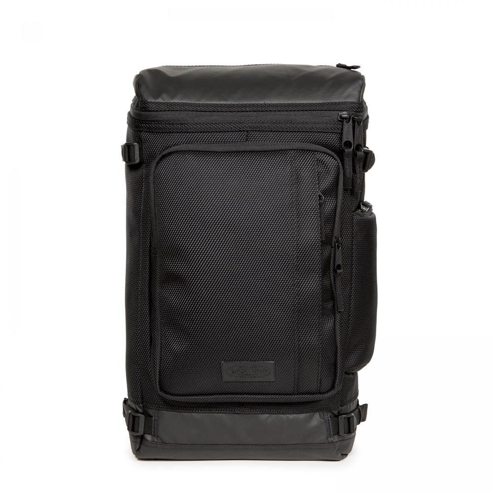 Eastpak Rucksack Tecum Top Cnnct Coat, Schwarz, mit Öffnung an der Oberseite