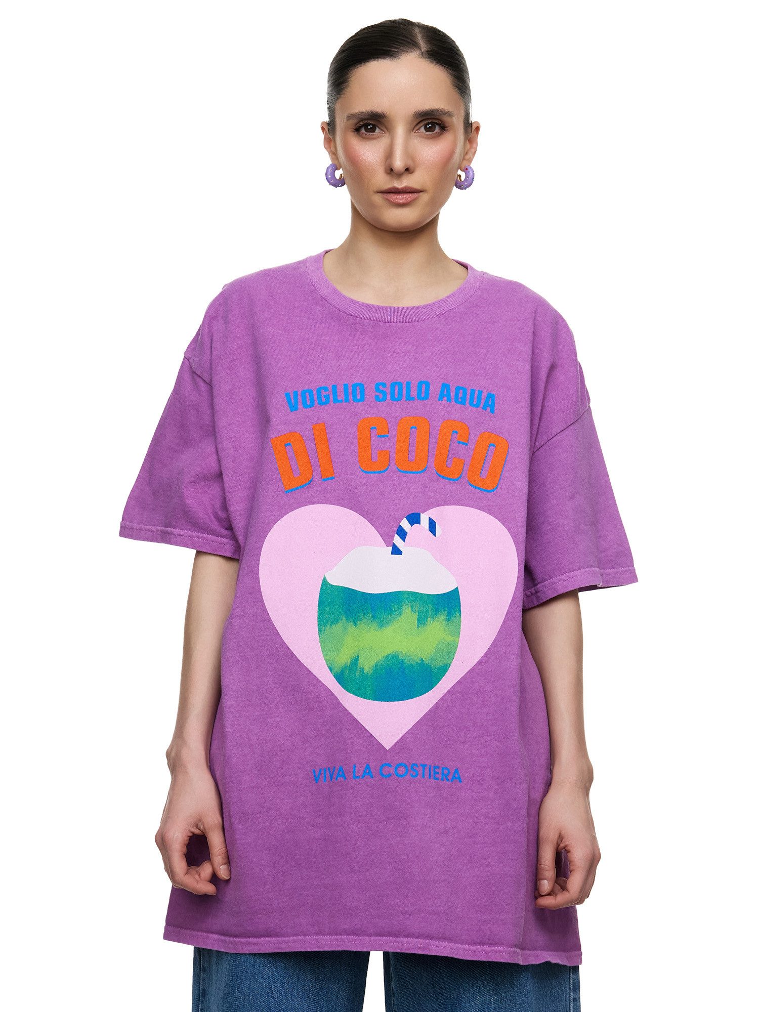 Worldclassca T-Shirt Worldclassca Oversized Print DI günstig online kaufen