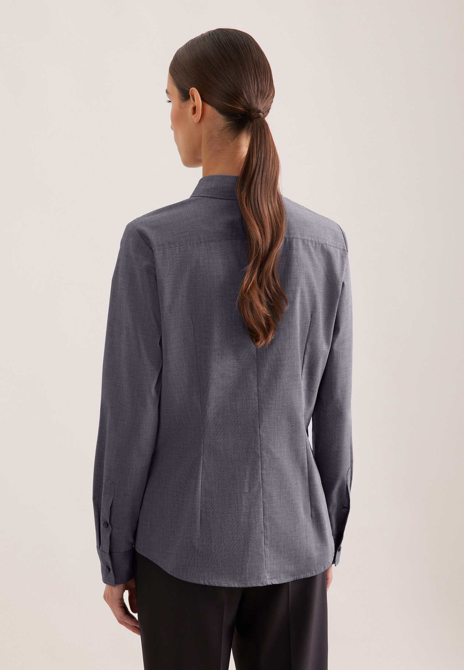 seidensticker Hemdbluse 1/1 Kragen Uni günstig online kaufen