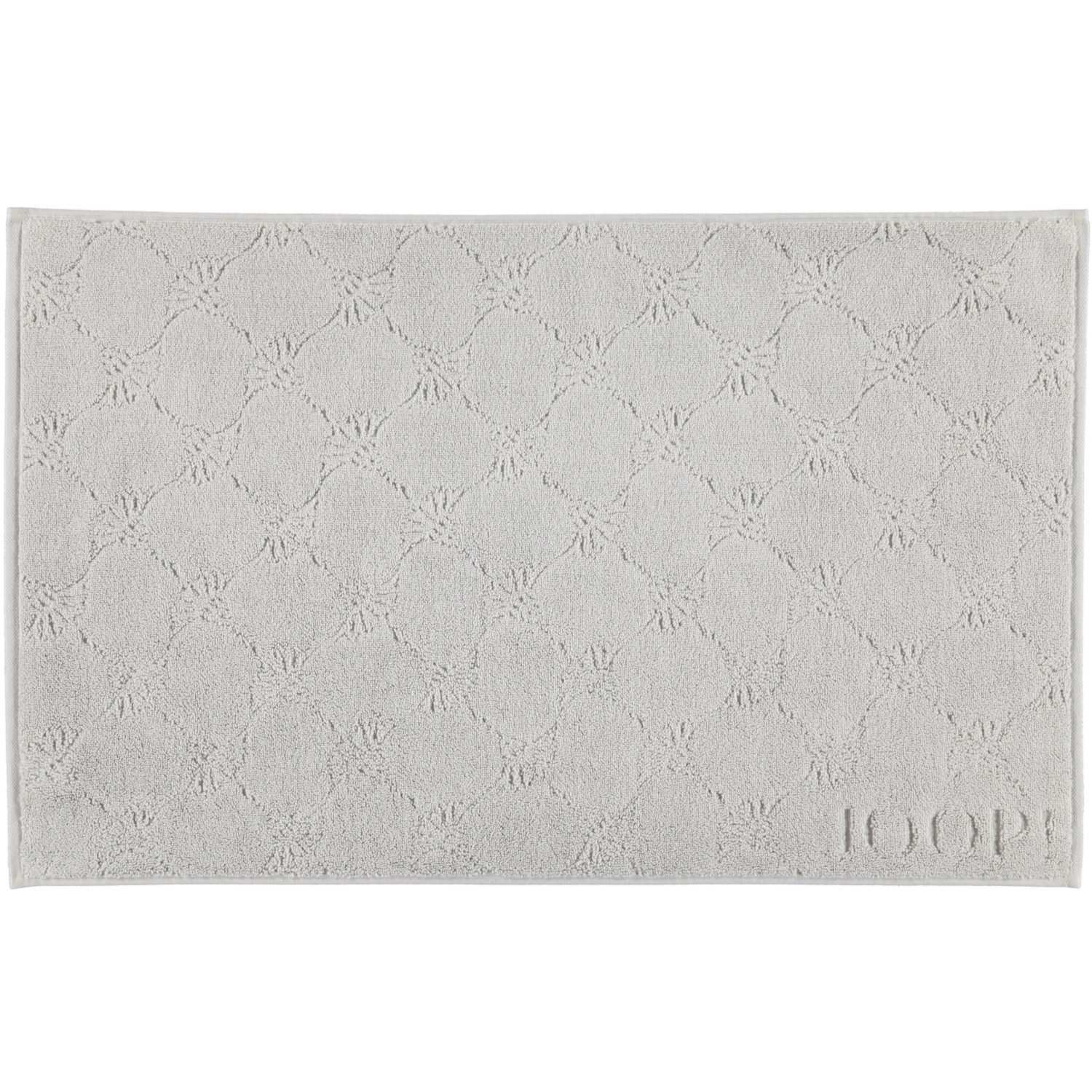 JOOP! Duschmatte Uni Cornflower 1670, 100% Baumwolle, eingewebtes JOOP!-Logo