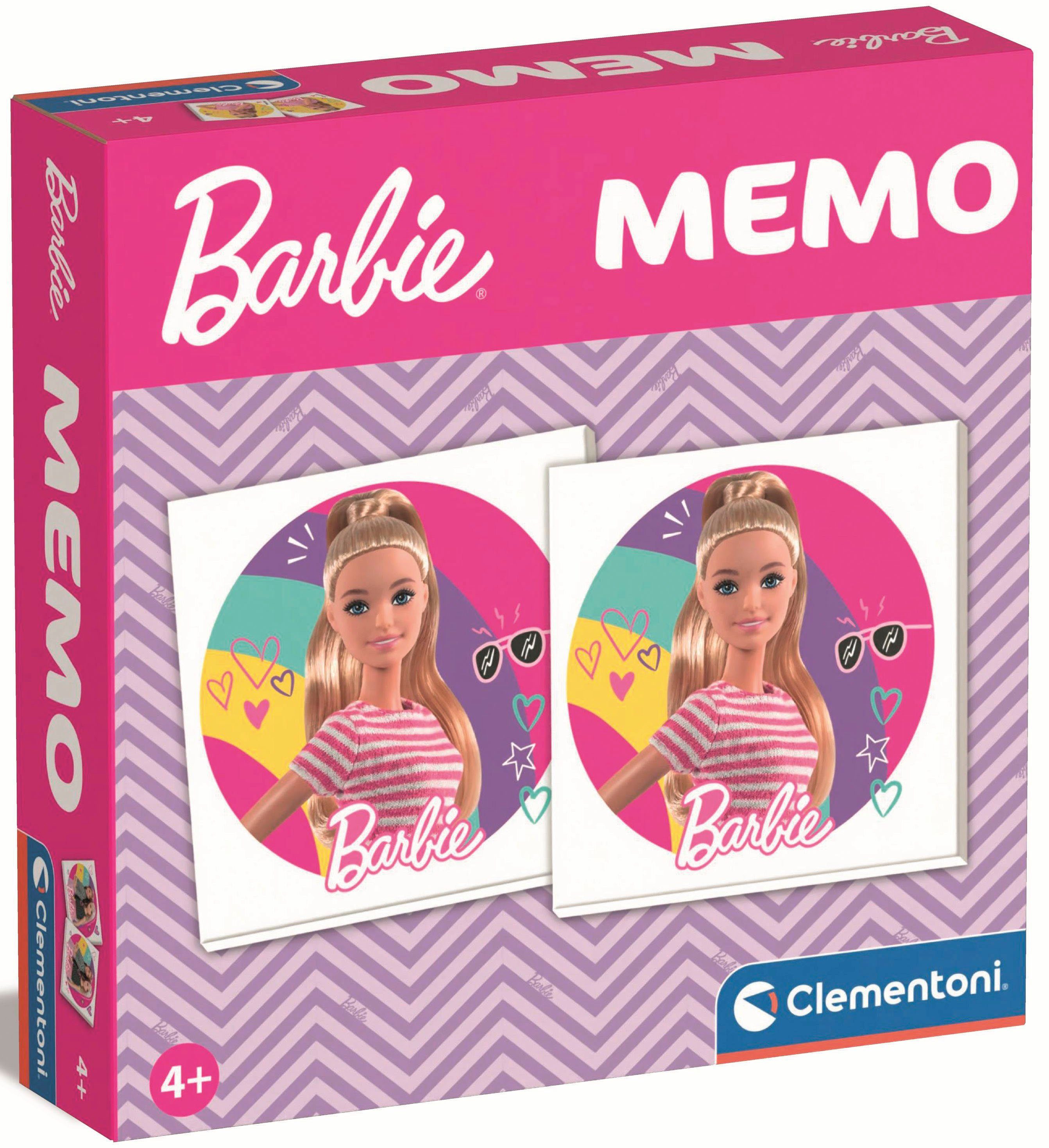 [Sehr beliebt] Clementoni® Spiel, Merkspiel Europe in Memo, Made Barbie