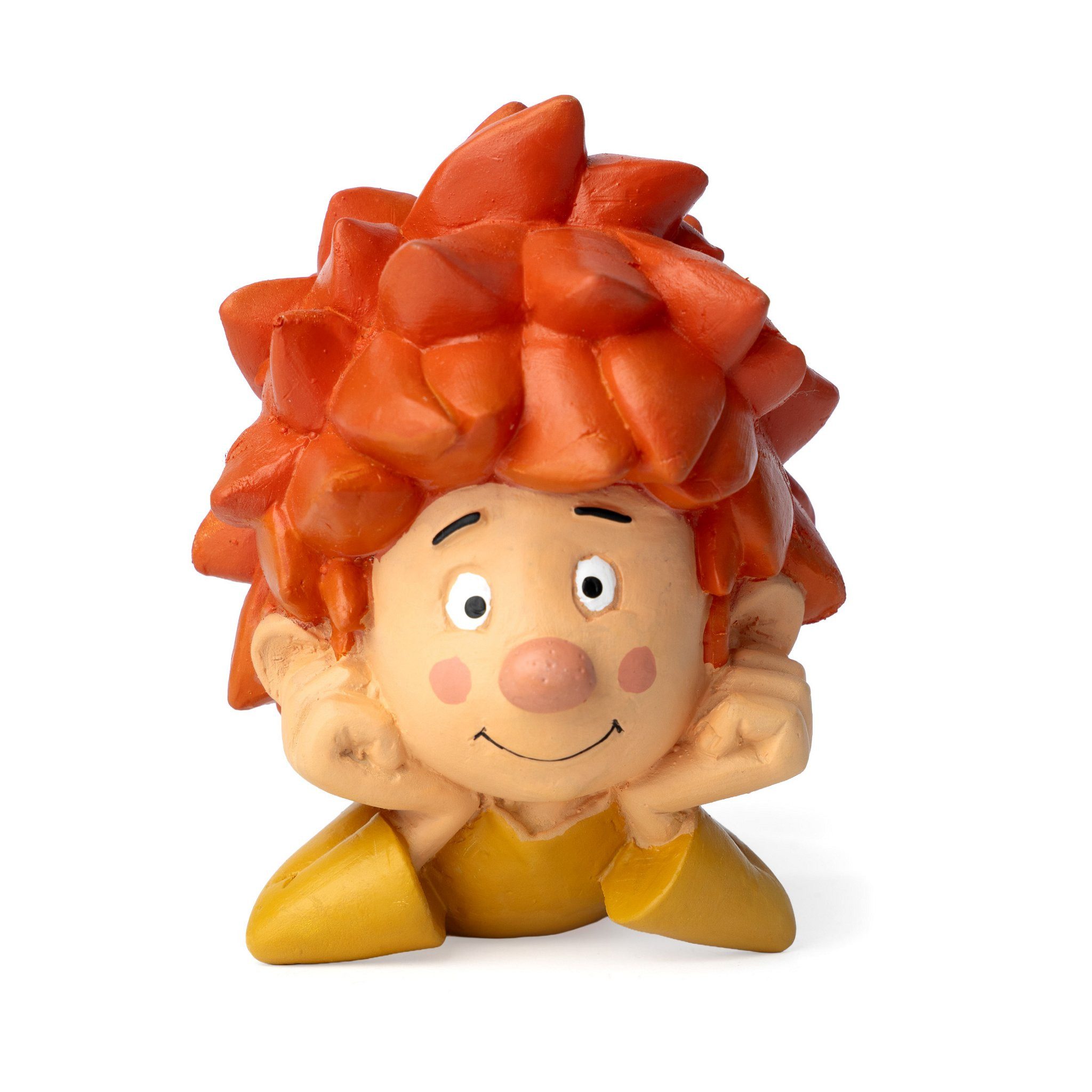 Maskworld Kostüm Pumuckl Schulterfigur für Faschingskostüm Karneval, Witzige Klemmfigur des kleinen Kobolds – offiziell lizenziert