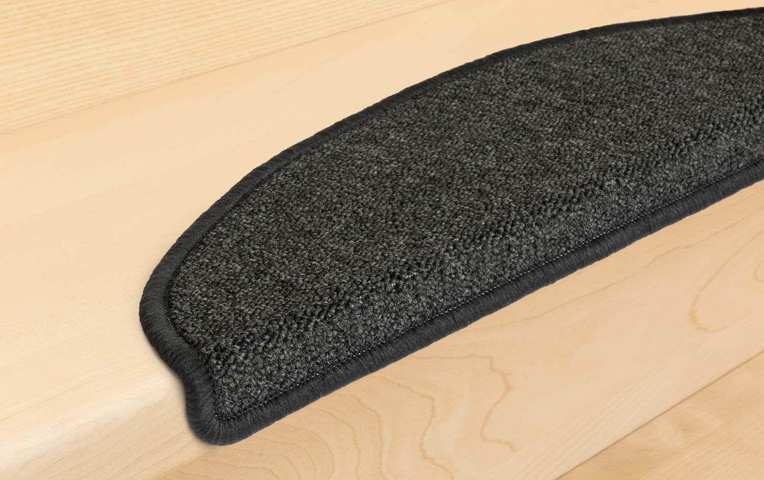 Metzker® Stufenmatte Stufenmatten Rambo Kleinformat 55x15x3,5cm Halbrund, halbrund, Höhe: 5 mm, 15 Stück im Set - Anthrazit – Bild 4 von 5